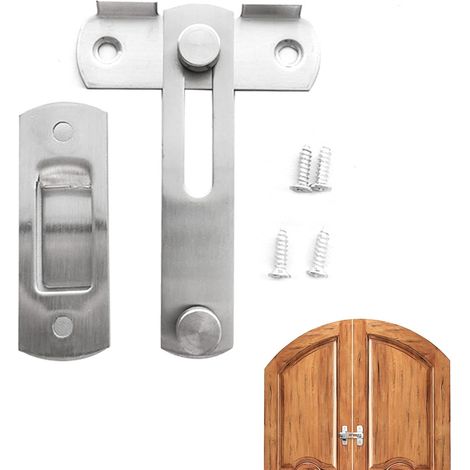 Security Latches Sliding Secure Latch Locks Barn Door Lock and (1/5)