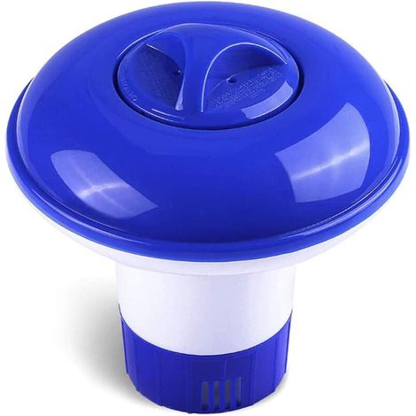 Floating Dispenser, 5 Inch Chlorine Dispenser Floating Chlorine Dispenser Swimming Pool Chlorine Float for Swimming Pool, Water Park, Spa (1 Pack) (1/5)
