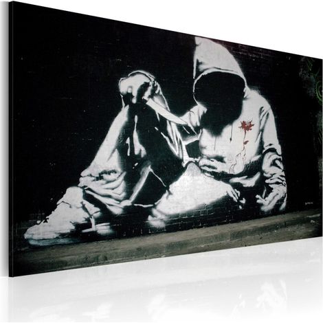 Tableau Imprimé "Incognito Killer - Banksy" 40x60cm (1/2)