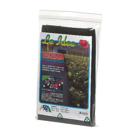 SCHWARZES TNT-TUCH FÜR MULCH MT.1,60X50 VLIESSTOFF 50GR/QM (1/2)