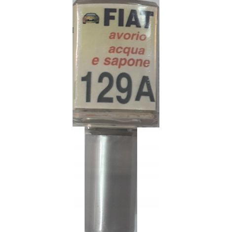 Reparación de arañazos en la pintura del Fiat 129A Avorio arasystem (1/5)