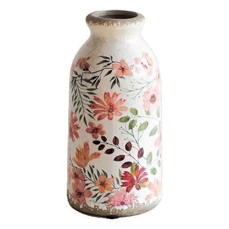 Vase en céramique, Décor de ferme rustique, Idéal pour les arrangements floraux, type1-1pc (1/2)