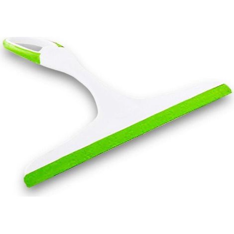 Manueller Dusch- und Fensterabzieher mit 9,5 cm Silikonlippe, ideal zum Reinigen von Duschwänden, Badezimmer- und Autofenstern. (1/4)