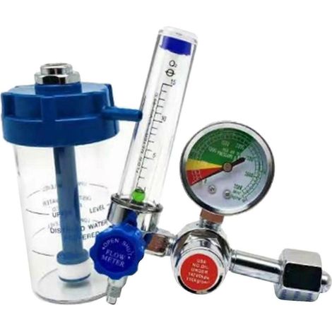Inhalateur à soupape de régulation de pression en alliage de zinc 0-10 L/min (1/5)