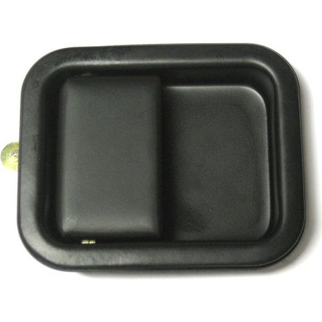 Manija exterior de puerta delantera derecha negra para Jeep Wrangler 97-06 (1/2)