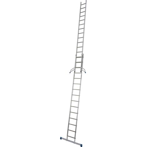 Krause Aluminium-Schiebeleiter STABILO 5,25 m Schiebeleiter (1/3)