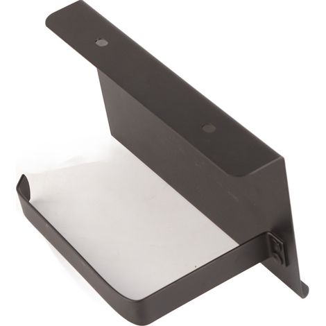Papierhandtuchhalter aus Edelstahl, ohne Bohren, Toilettenpapierspender für Zuhause und Badezimmer, K6, Schwarz (1/5)