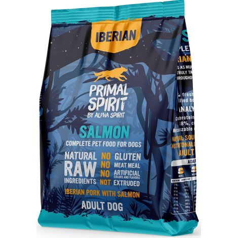 Primal Spirit Perro Adulto - Alimento seco para perros Envase de 1 kg - Salmón