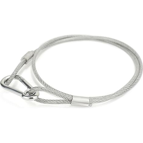 Corde de sécurité de Scène, Fil d'acier Haute Résistance pour Phares Mobiles et Systèmes Sonores, Installation Facile et Protection Améliorée pour les événements et les Productions (1/2)