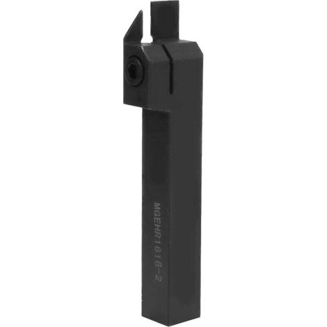 Outil de Tronçonnage de Tour, Outil de Tronçonnage de Tour, MGEHR1616-2 Porte-outil de Tournage de Tour CNC 100 Mm, 10 Pièces D'inserts D'outil de Tronçonnage de Tour et clé (1/4)