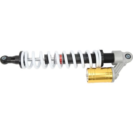 Verstellbarer Stoßdämpfer, 430 mm Achsabstand, 9 mm, verstärkte Federung mit Feder, Stoßdämpfung für 150 cm³, 200 cm³ und 250 cm³ Pit-Quads und ATVs (1/5)
