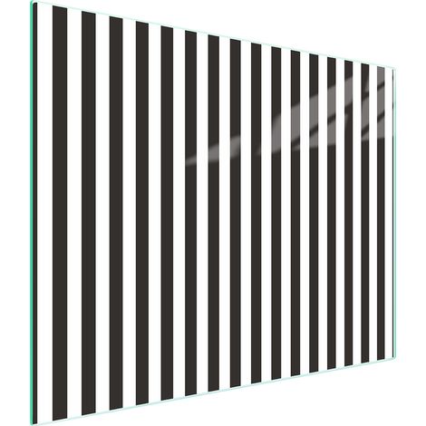 Planche à découper en verre à rayures 52x30 (1/5)