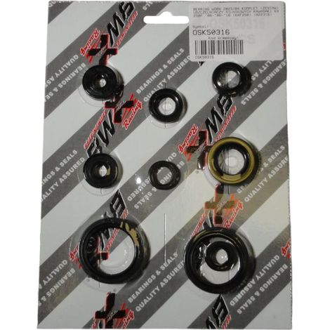 KIT DE SELLOS DE MOTOR BEARING WORX KAWASAKI KX 250F '06-'06-'16 (KXF250) (822316)