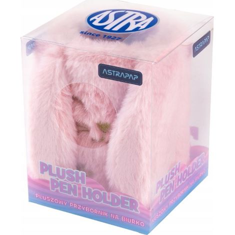 Organizer da scrivania in peluche a forma di coniglietto soffice 3499 (1/4)