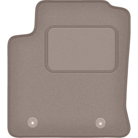 Fahrermatte aus Velours für: Ford Focus MK1 FL Schrägheck, Limousine, Kombi (2001–2004), beige