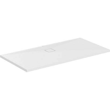 Receveur de douche antidérapant IDEAL STANDARD Ultra Flat Evo recoupable avec bonde longueur 160 x 80