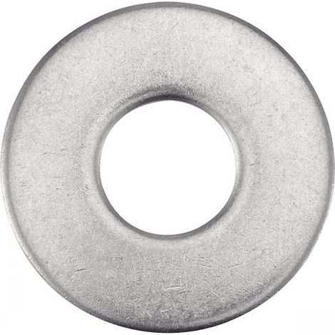 Rondelle plate large - Type L - Inox A2 d10 mm - Boîte de 25 (1/2)