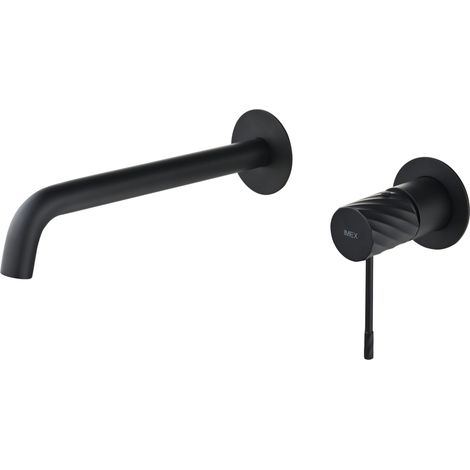 Miscelatore lavabo incasso Bless finitura nero opaco [ IMEX® ]