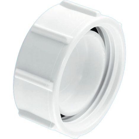 McAlpine T23 1½" Blank Cap with nut for BSP threads (1/2)
