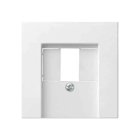 GIRA 027627 placa de pared y cubierta de interruptor Blanco