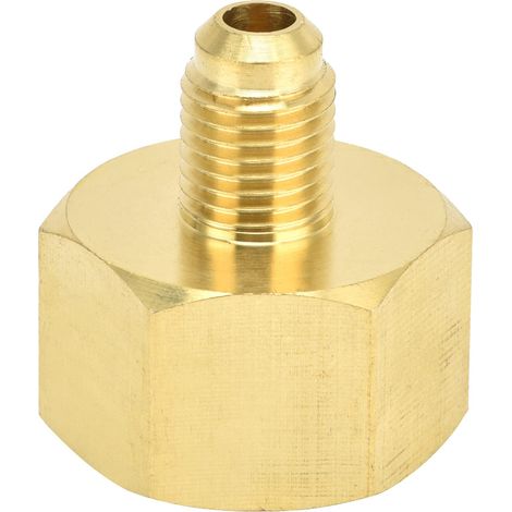 Ej.Life 1 Stück Auto Auto Klimaanlage Adapter W21 auf 1/4SAE Klimaanlage Kältemittel Adapter Konverter Stecker Ersatzteil für R32 R134A