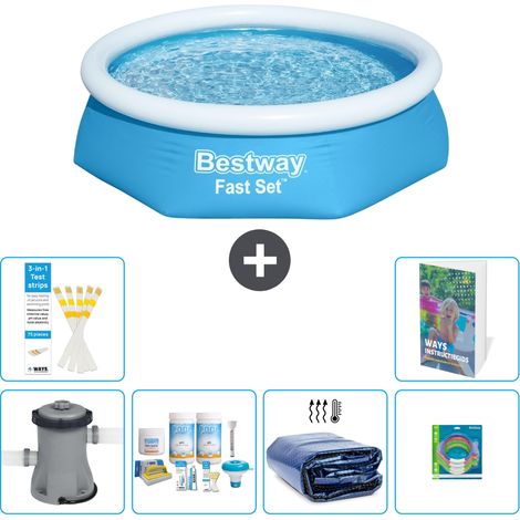 Bestway Fast Set Rund - 244x61 cm - 7-teilig S282