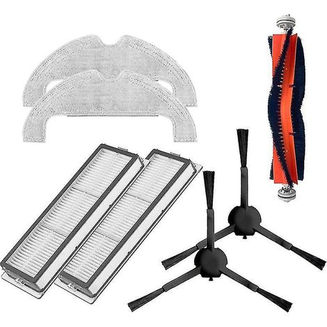 Hauptseitenbürstenfilter-Wischmopp-Set für Xiaomi Vacuum 2 Ultra (1/4)