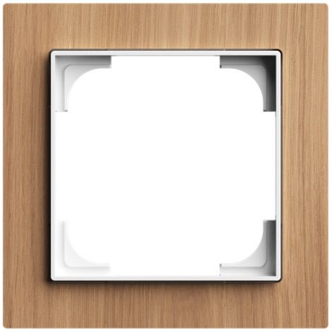 BUSCH-JAEGER 1721-4083 ABDECKRAHMEN, ART LINEAR, 1-FACH, HOLZ EICHE (2CKA001754A4887)