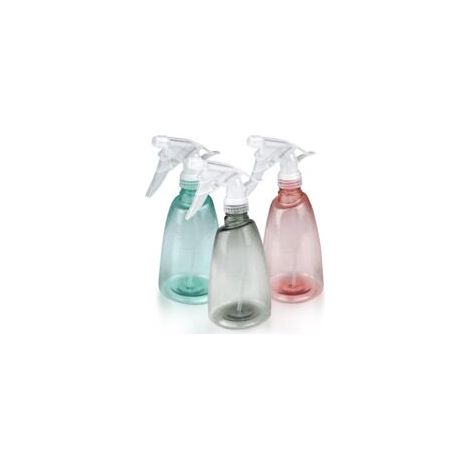 3 Pièces Vaporisateur Vide 500 ml, Rechargeable Gâchette en Plastique Flacon Pulvérisateur, 2 Pulvérisation Modes Transparent Spray Bouteilles, pour Nettoyage, Plante, Cheveux, Jardin (1/5)