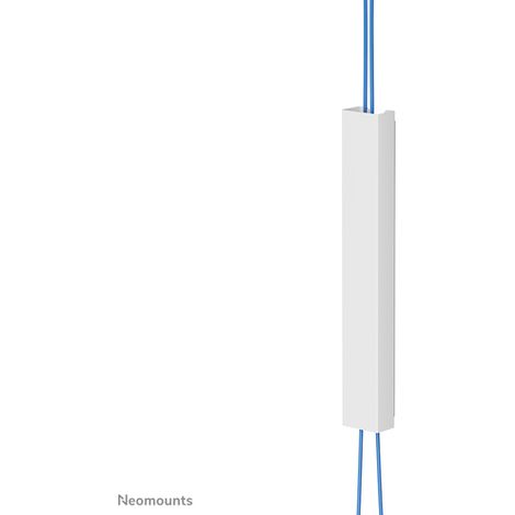 Organizador/canal para cables de escritorio Neomounts ADS06-123WH, color blanco. (1/5)