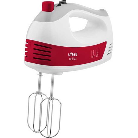 Mixeur à main Ufesa BV4650 400W rouge et blanc