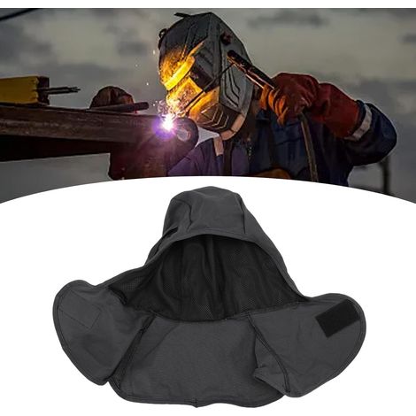 Flammhemmende Baumwoll-Sturmhaube mit Nacken- und Schulterschutz, vollständiger Kopf- und Nackenschutz (1/5)