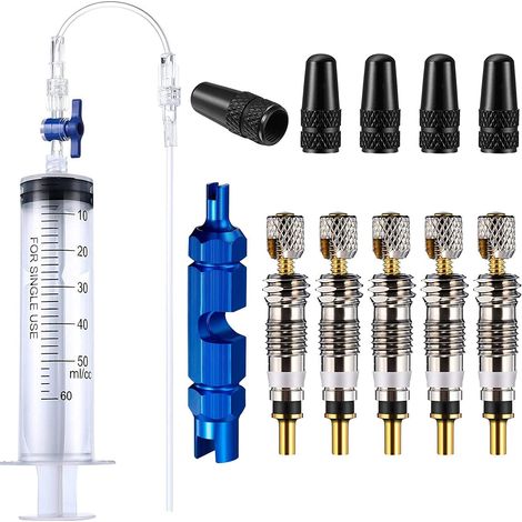 60ML Tubeless Bike Sealant Syringe and Removal Tool (1/5)