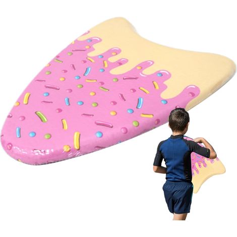 Planche de natation pour enfants, planche de natation mignonne avec motifs de dessins animés, flotteur d'entraînement pour enfants, filles et garçons, flotteur portable pour sports nautiques (1/5)