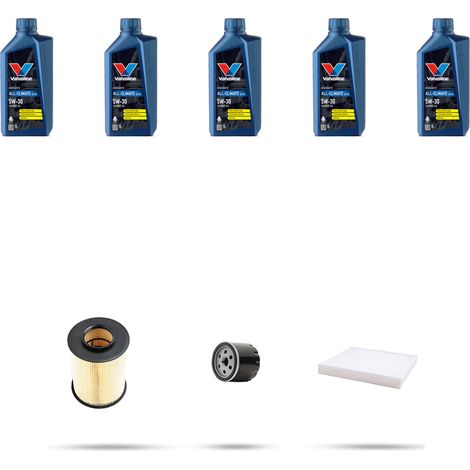 Kit tagliando 3 FILTRI e 5L OLIO compatibile con Ford Kuga II 1.5 EcoBoost 129kw dal 2018 (1/5)