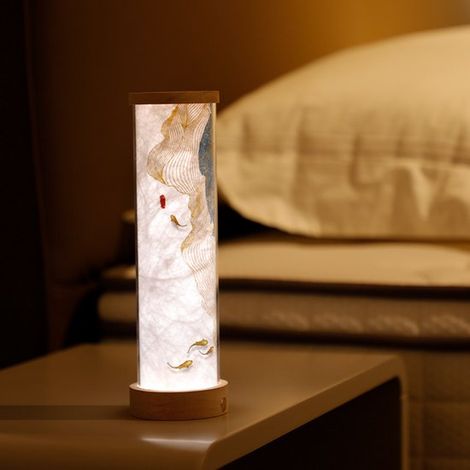 Lámpara de noche creativa de estilo vintage, adorno decorativo, lámpara de mesilla de noche (1/5)
