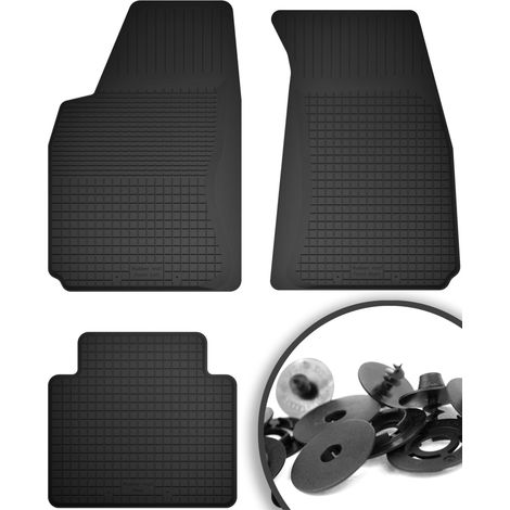 Alfombrillas de goma + topes para: Tesla SI sedán (2012-2016) (1/5)