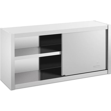 Pensile per catering con ante scorrevoli, ACCIAIO, 120 x 45 x 60 cm (1/6)