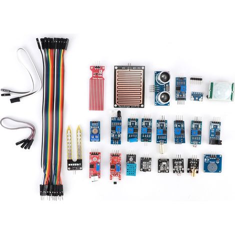 Kit de module de capteurs 22 en 1 pour débutants : apprentissage des capteurs IoT pour Arduino et Raspberry Pi (1/5)
