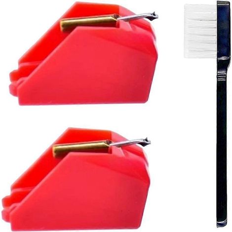 2 Pièces Remplacer Stylet de Platine pour Technics P30 EPS24CS EPS25CS EPS30CS SLBD2 SLDD2 Phonograph Disque Platine (1/5)