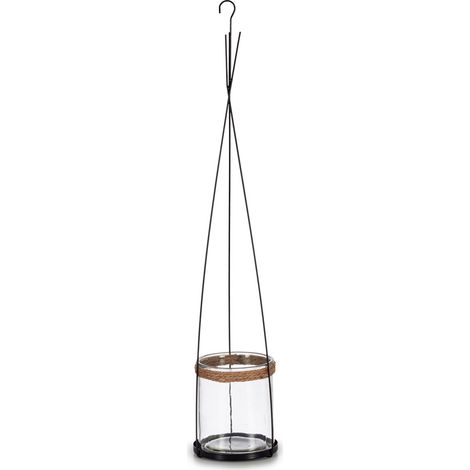 Windlicht Glaszylinder Hängelaterne, 15,5 x 85,5 cm (1/3)