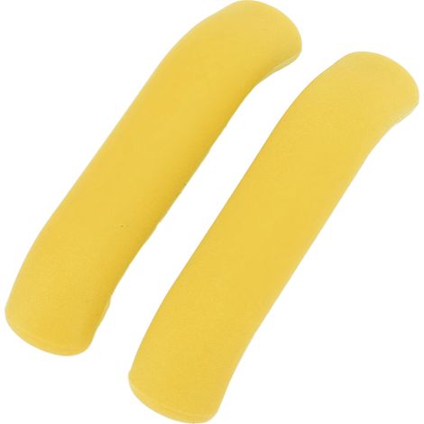 Ergonomische Silikonhülle für Fahrradbremshebel (Mountainbike/Rennrad) – Gelb (1/5)