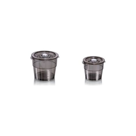 Magic Vac ACO1005 recipiente de almacenar comida Alrededor Gris, Transparente