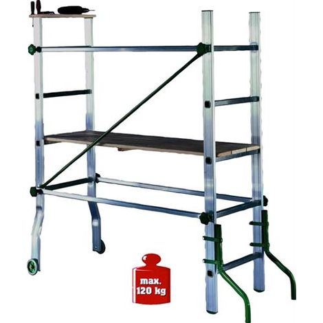 Trabattello In Alluminio Facal Tano Sez.65X25 162X162X65
