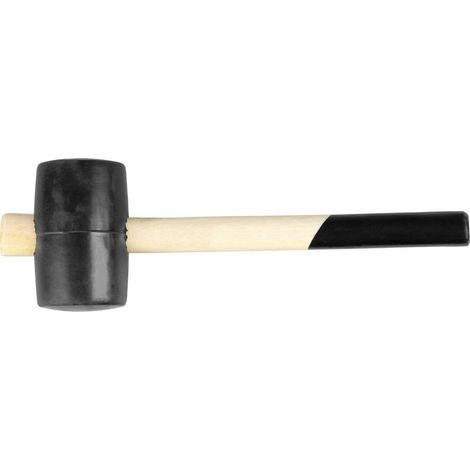 Hammer Strend Pro HM222 680 g, 300mm, Gummihammer, Holzgriff