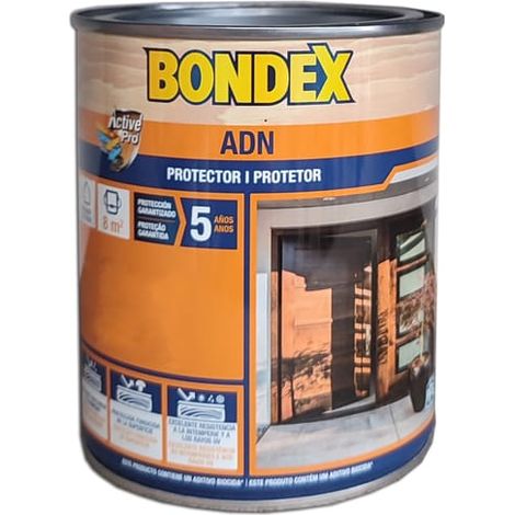 Bondex Protector ADN Madera 5 años Nogal satinado 750 Ml