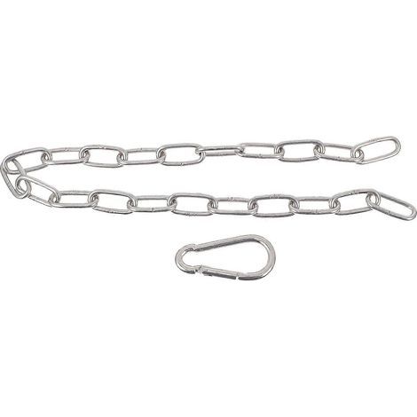 Câble d'extension pour poulie de fitness, accessoire de chaîne pour machine à câbles d'entraînement, barre de traction pour triceps, accessoire pour machine à câbles de musculation. (1/2)
