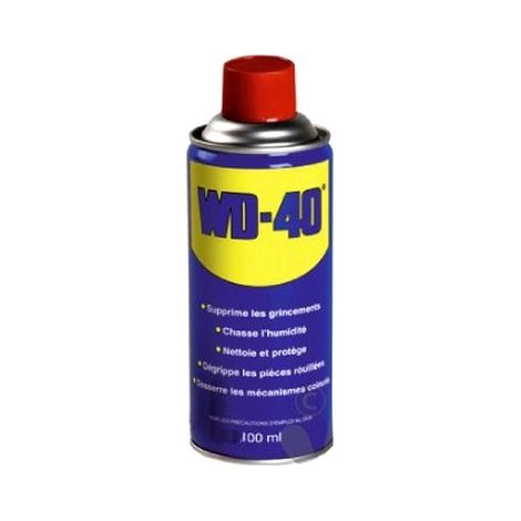 Bombe WD40 lubrifie, protège de la rouille 100 ml