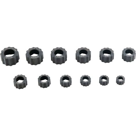 KS Tools Spezial-Muttern-Ausdreher-Satz, 12-tlg - 913.1415