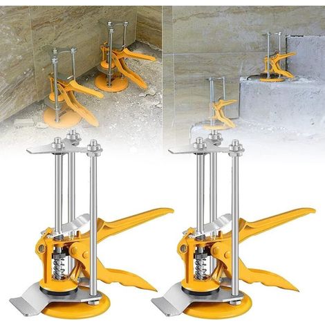 Lot de 2 leviers de levage pour planche à roulettes - En métal - Pour portes - Pour cabinets - 100 kg (1/5)